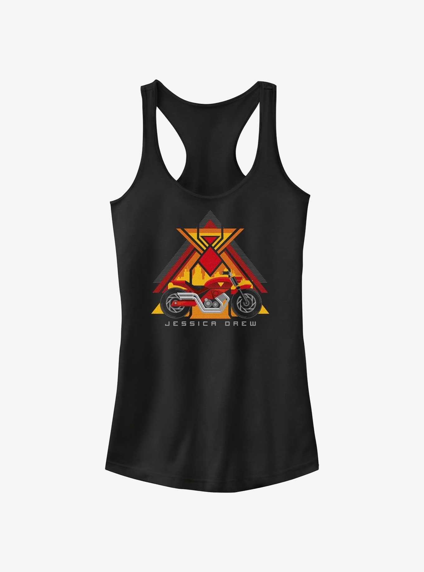 Marvel Spider-Man: Across The Spiderverse Jessica Drew Motorbike Girls Tank, , hi-res