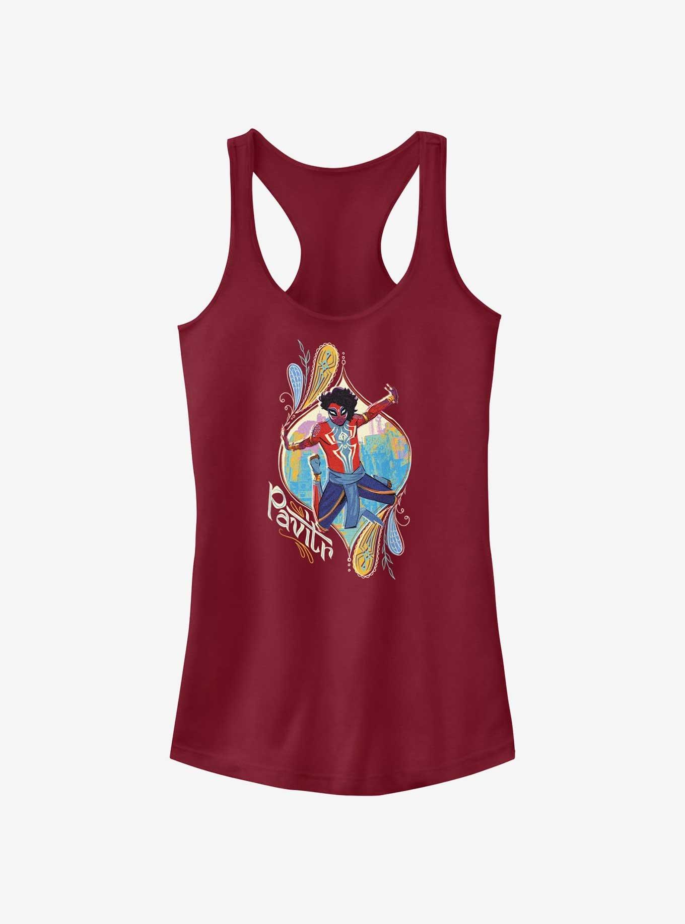 Marvel Spider-Man: Across The Spiderverse Pavitr Jump Girls Tank, , hi-res