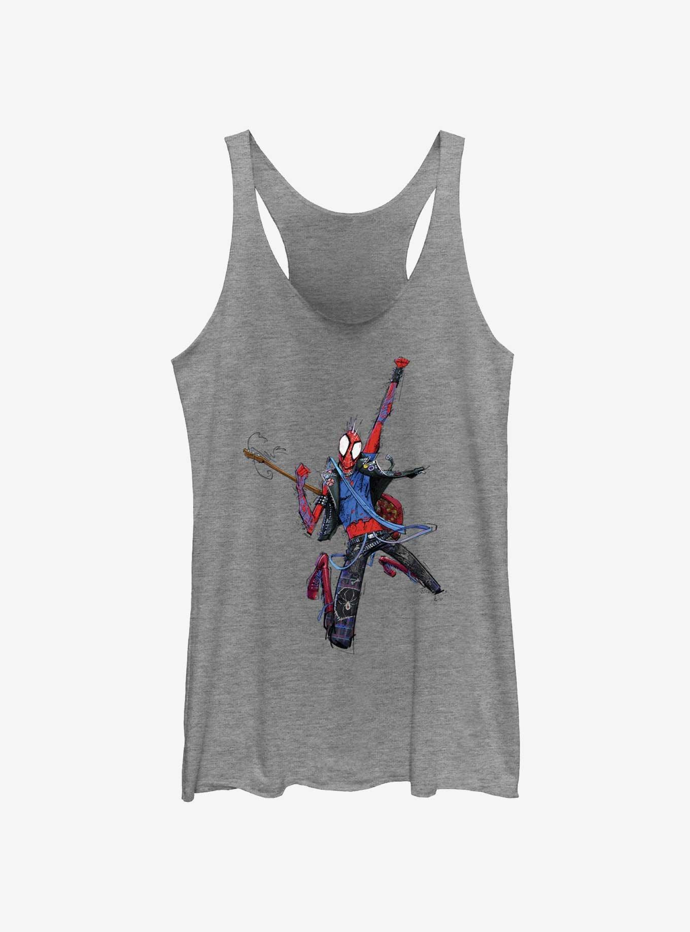 Marvel Spider-Man: Across The Spiderverse Spider-Punk Girls Tank, , hi-res