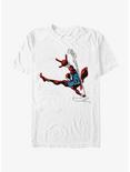 Marvel Spider-Man: Across The Spiderverse Spider Scarlet Pose T-Shirt, WHITE, hi-res