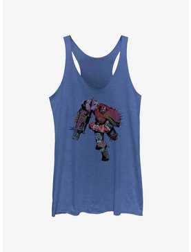 Marvel Spider-Man: Across The Spiderverse Cyborg Spider-Woman Pose Girls Tank, , hi-res