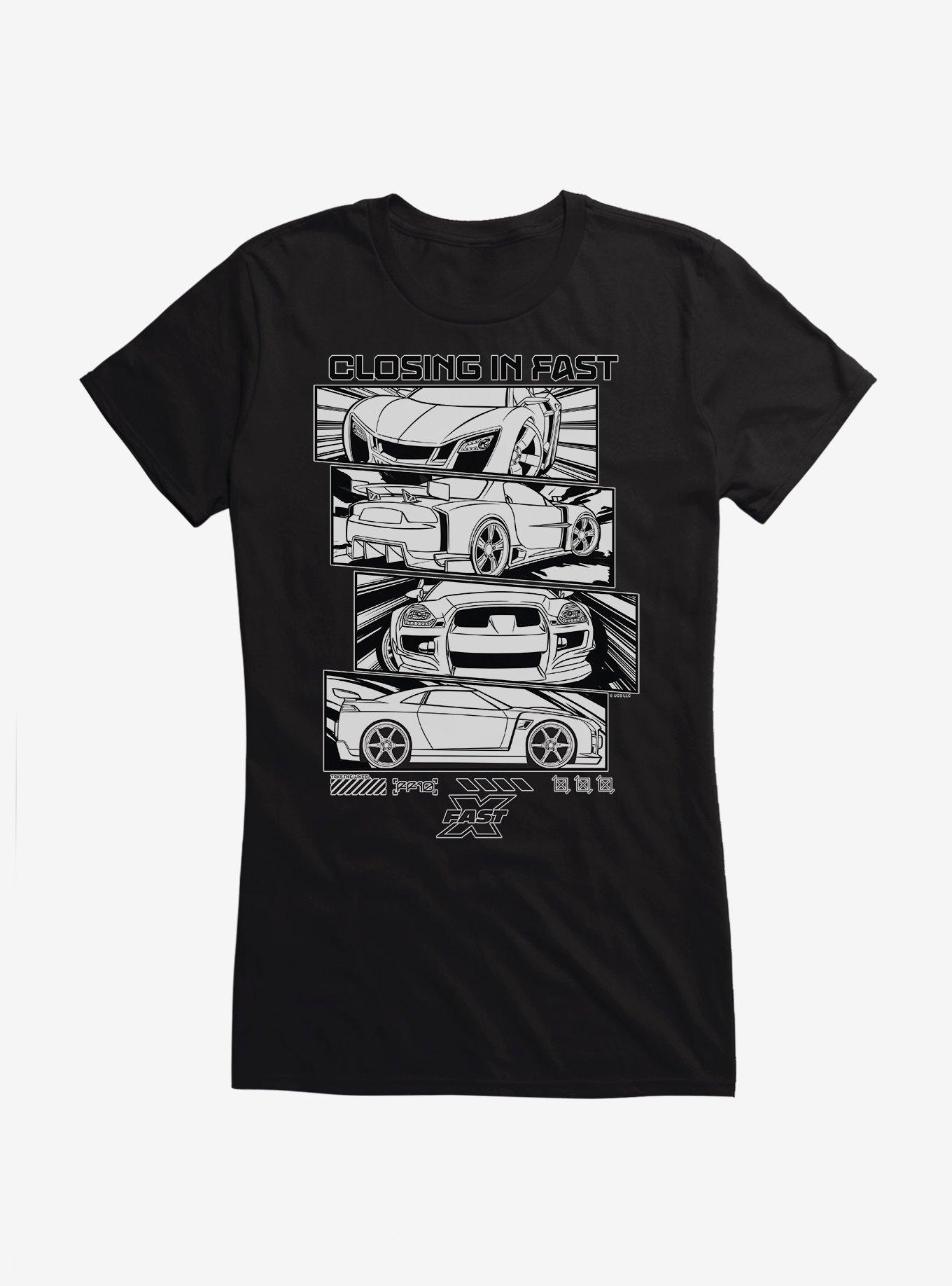 Fast X Closing In Fast JDM Girls T-Shirt, , hi-res