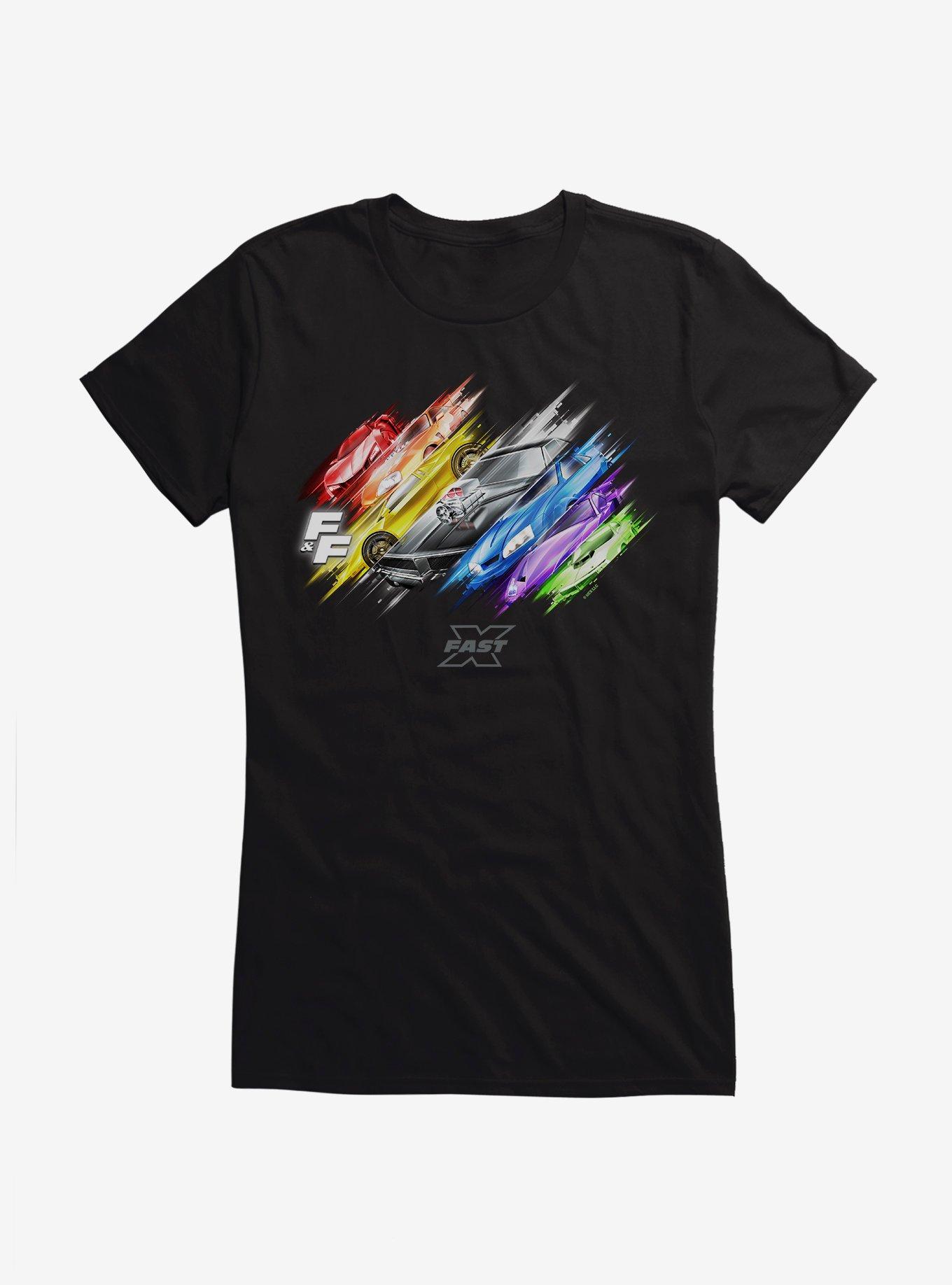 Fast X Car Line Up Slash Girls T-Shirt, , hi-res