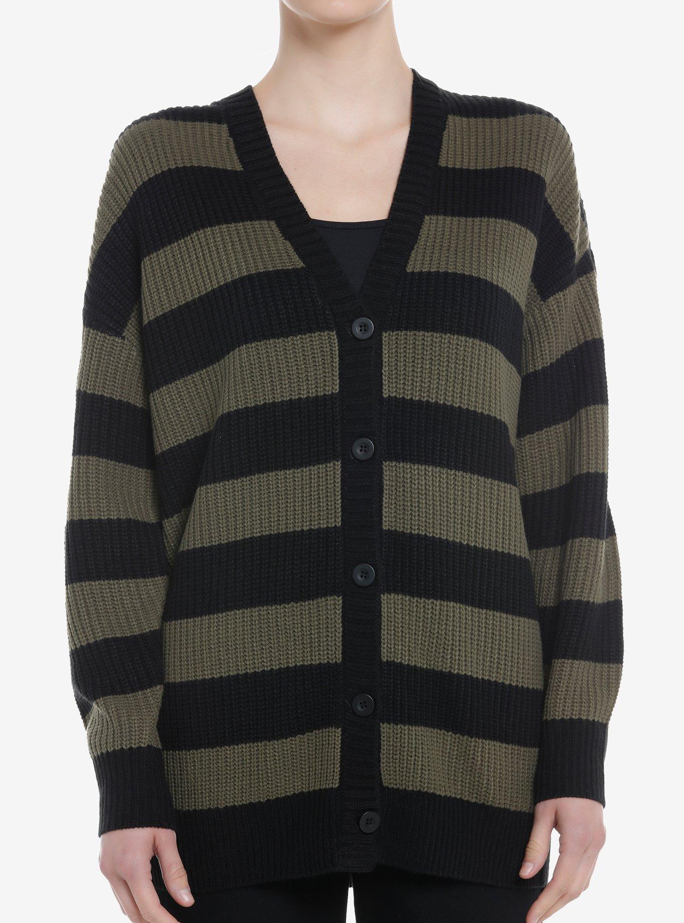 Hey Queen Cardigan, Olive – Chic Soul