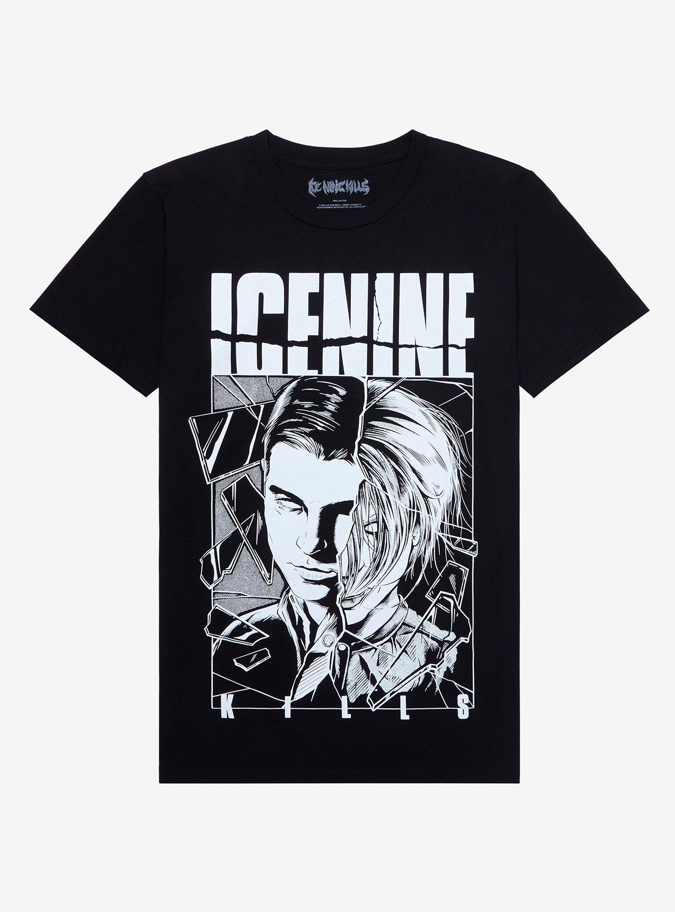 Ice Nine Kills Two Face T-Shirt, BLACK, hi-res