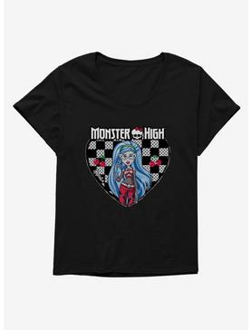 Monster High Ghoulia Yelps Checkerboard Heart Girls T-Shirt Plus Size, , hi-res