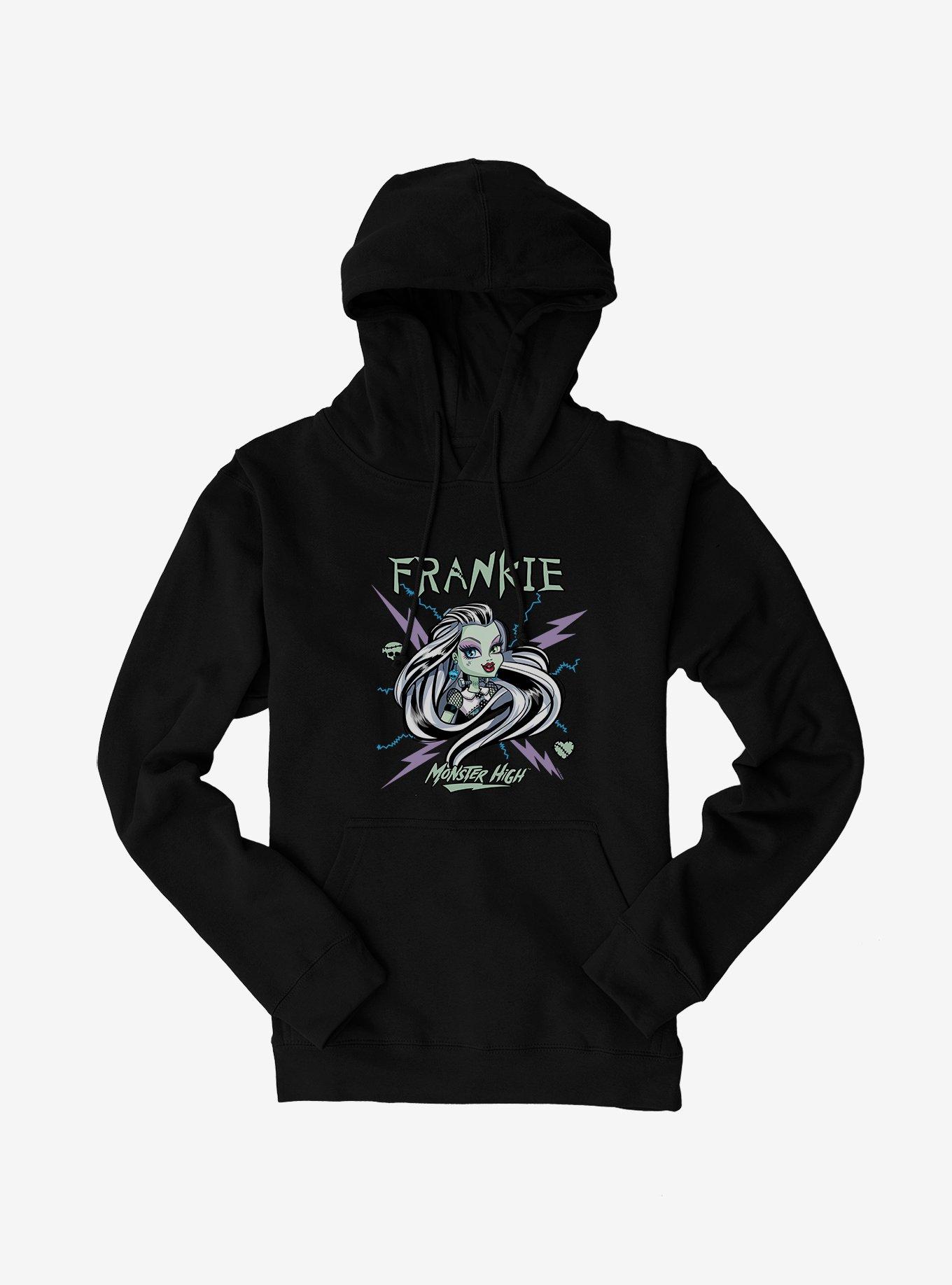 Monster High Frankie Stein Bolts Hoodie, BLACK, hi-res