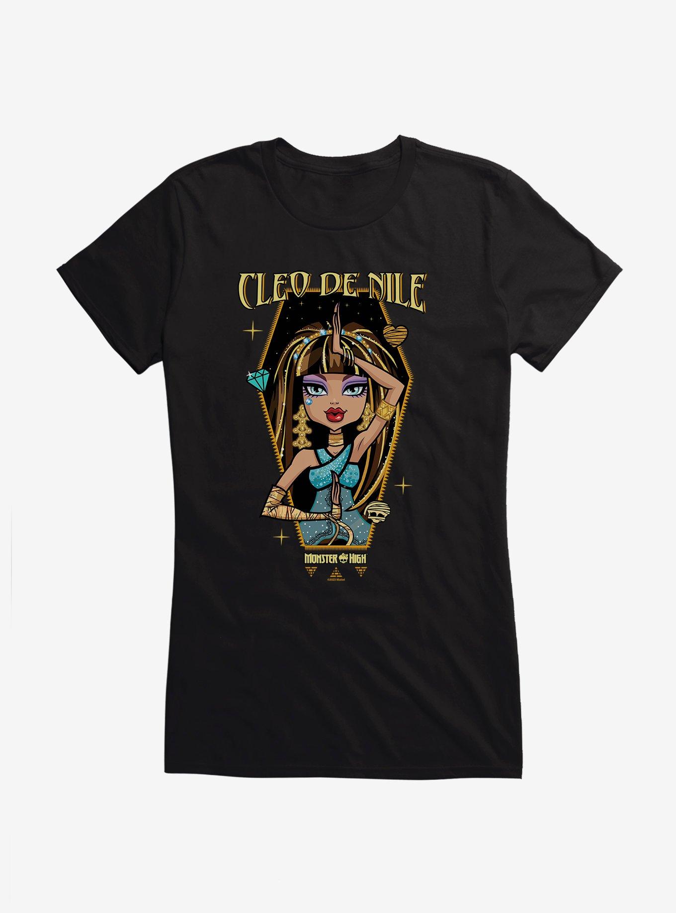 Monster High Cleo de Nile Pose Girls T-Shirt, BLACK, hi-res