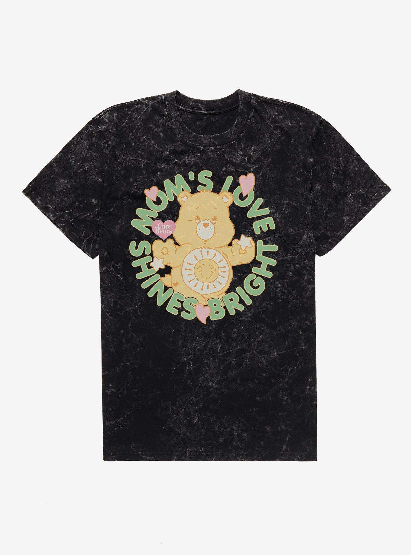 Care Bears Mom's Love Shines Bright Funshine Bear Mineral Wash T-Shirt, , hi-res
