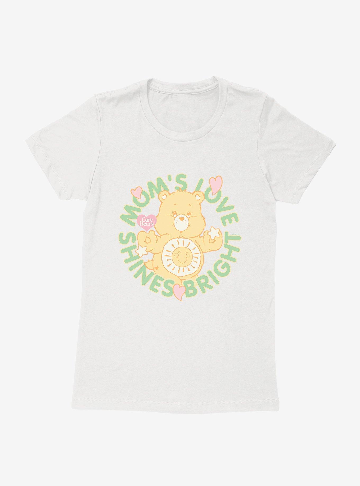 Care Bears Mom's Love Shines Bright Funshine Bear Womens T-Shirt