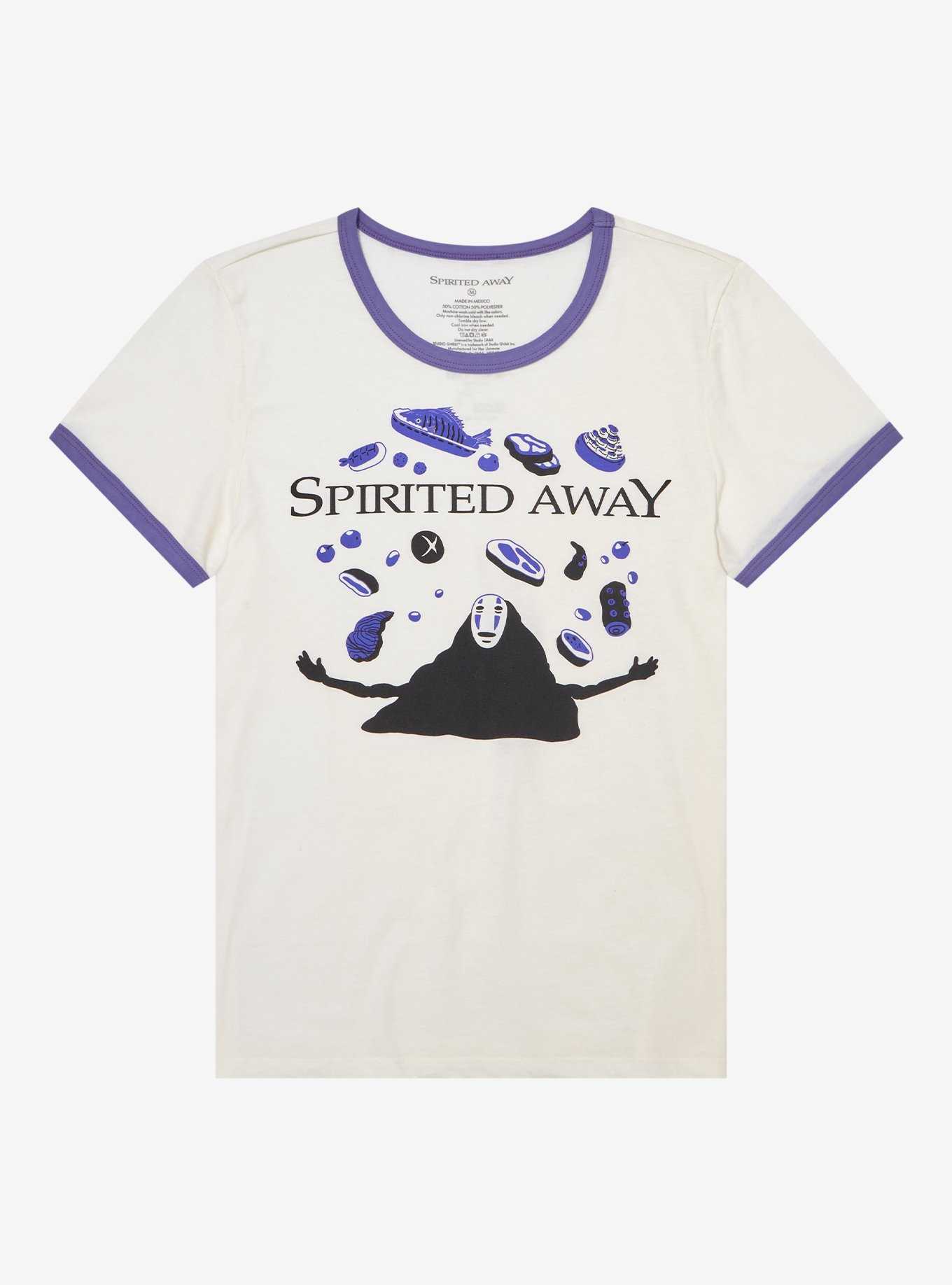 Studio Ghibli Spirited Away No-Face Girls Ringer T-Shirt, , hi-res
