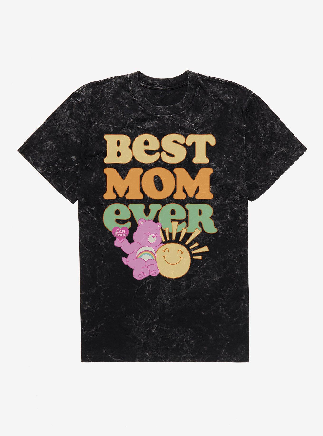 Care Bears Best Mom Ever Cheer Bear Mineral Wash T-Shirt, , hi-res