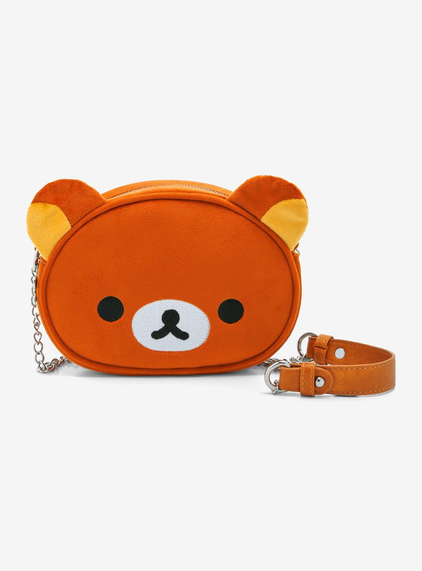 Rilakkuma Head Plush Crossbody Bag, , hi-res