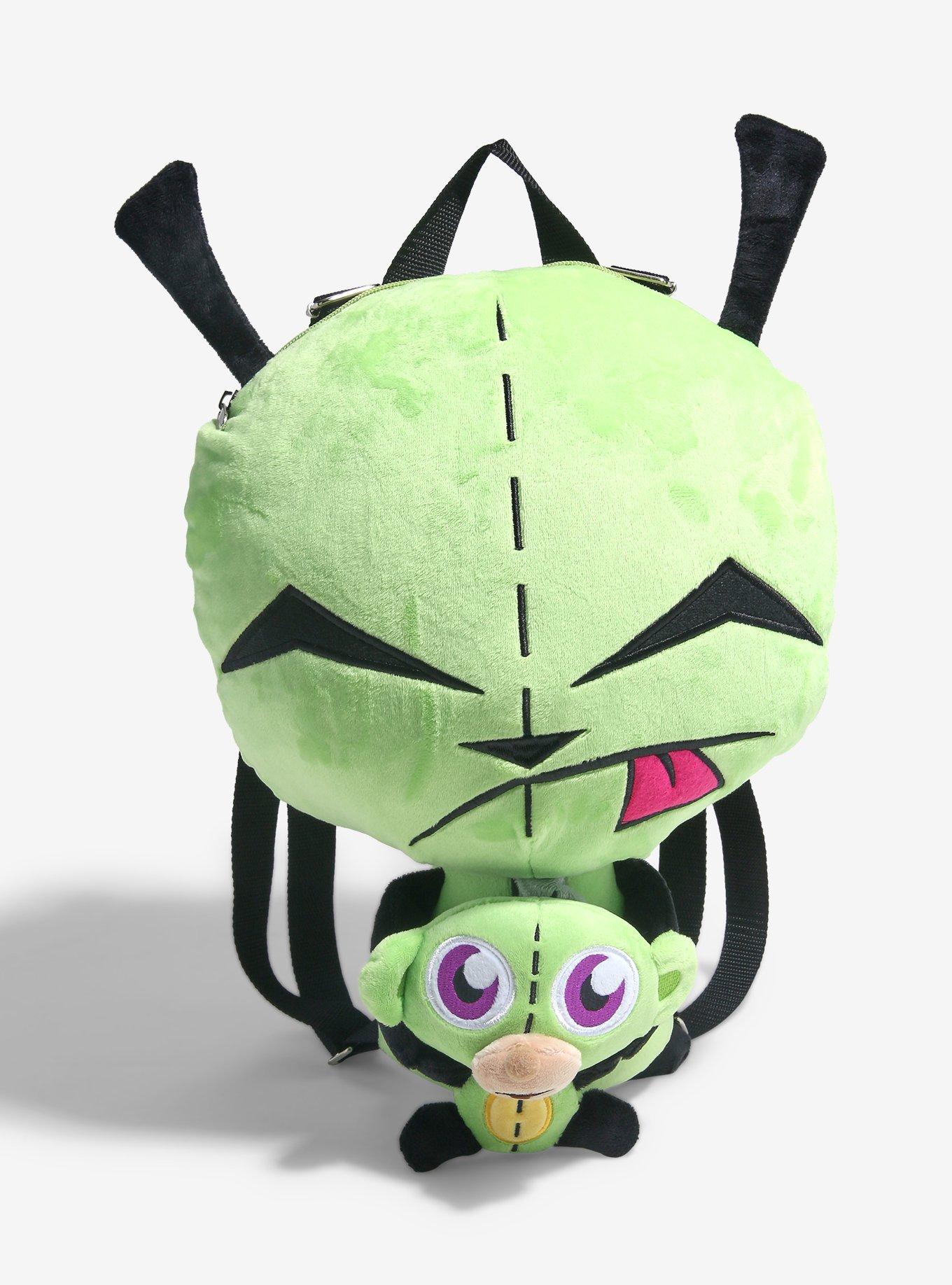 Invader Zim GIR With Monkey Plush Backpack