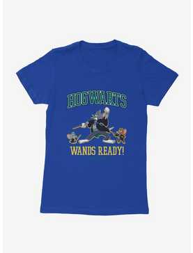 Tom & Jerry WB 100 Hogwarts Wands Ready! Womens T-Shirt, , hi-res