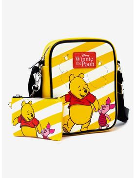 Disney Winnie the Pooh and Piglet Golden Crossbody Bag and Wallet, , hi-res