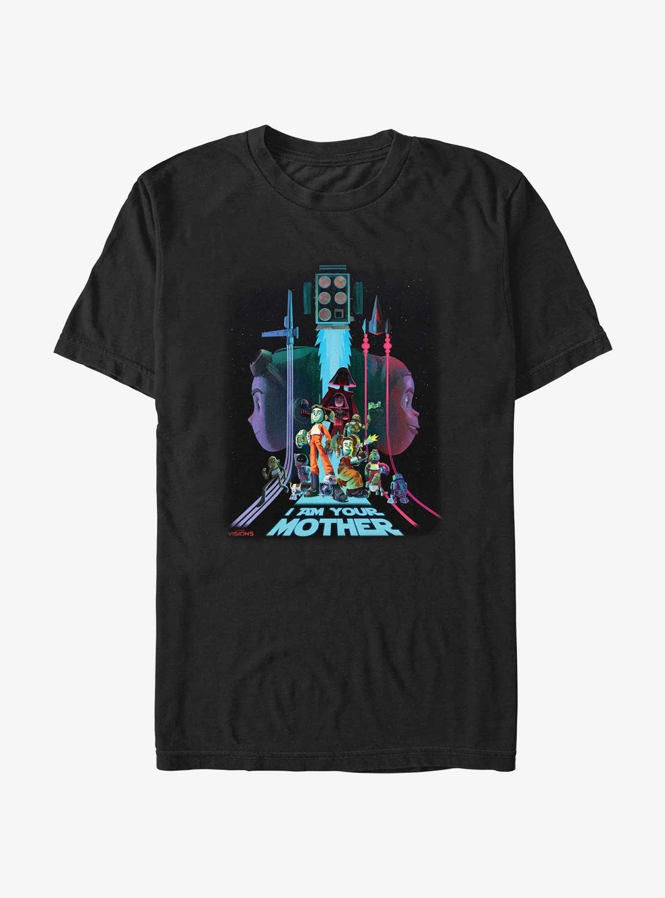 Star Wars: Visions I Am Your Mother T-Shirt, BLACK, hi-res