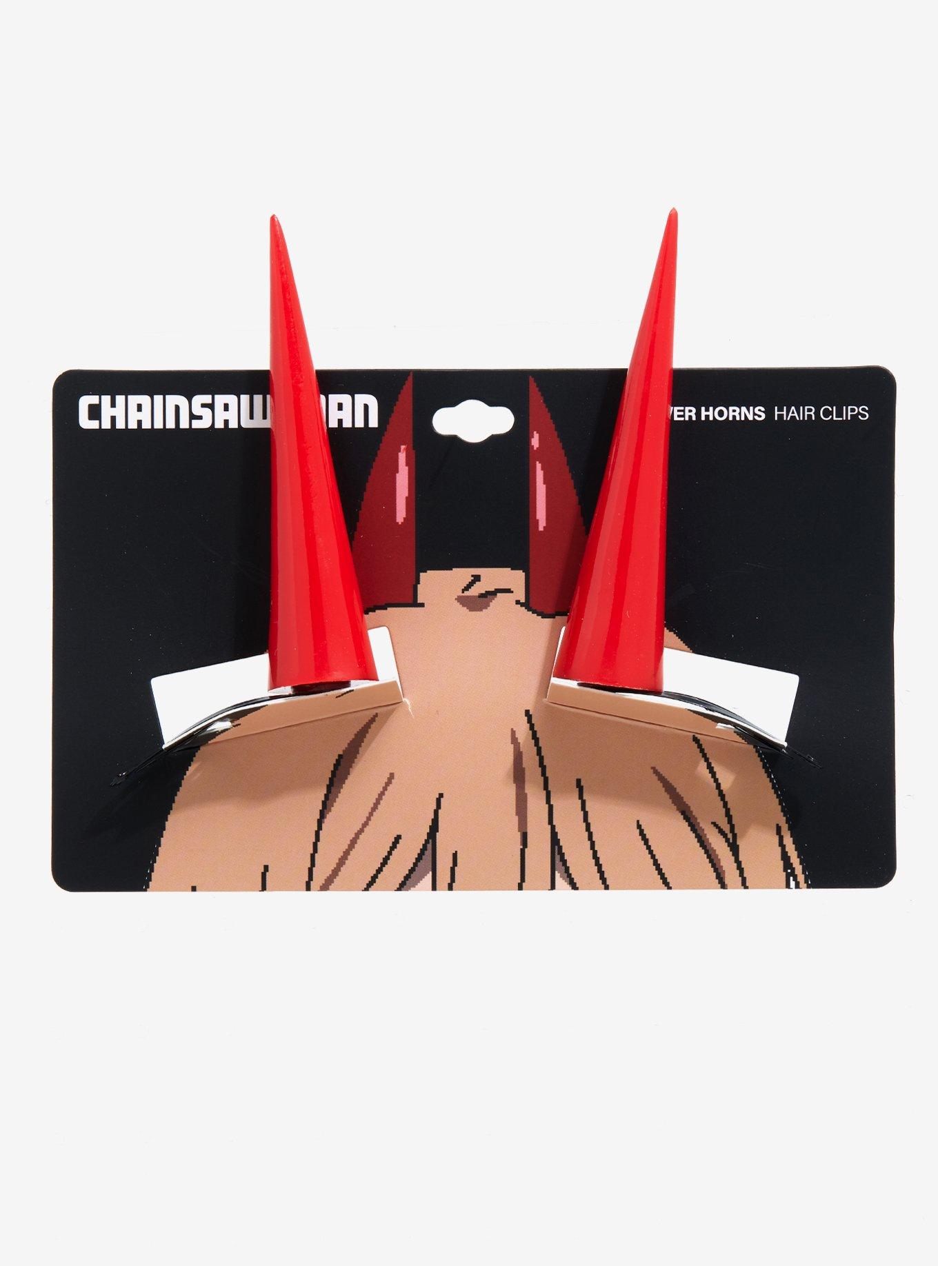 Chainsaw Man Power Figural Horns Hair Clips, , hi-res