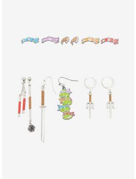 Teenage Mutant Ninja Turtles Icons Mix and Match Earring Set - BoxLunch Exclusive, , hi-res