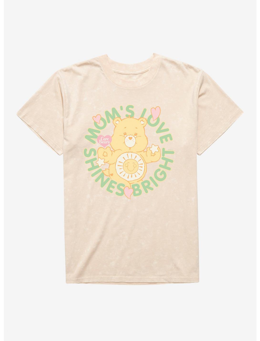 Care Bears Mom's Love Shines Bright Funshine Bear Mineral Wash T-Shirt, , hi-res