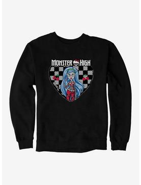 Plus Size Monster High Ghoulia Yelps Checkerboard Heart Sweatshirt, , hi-res