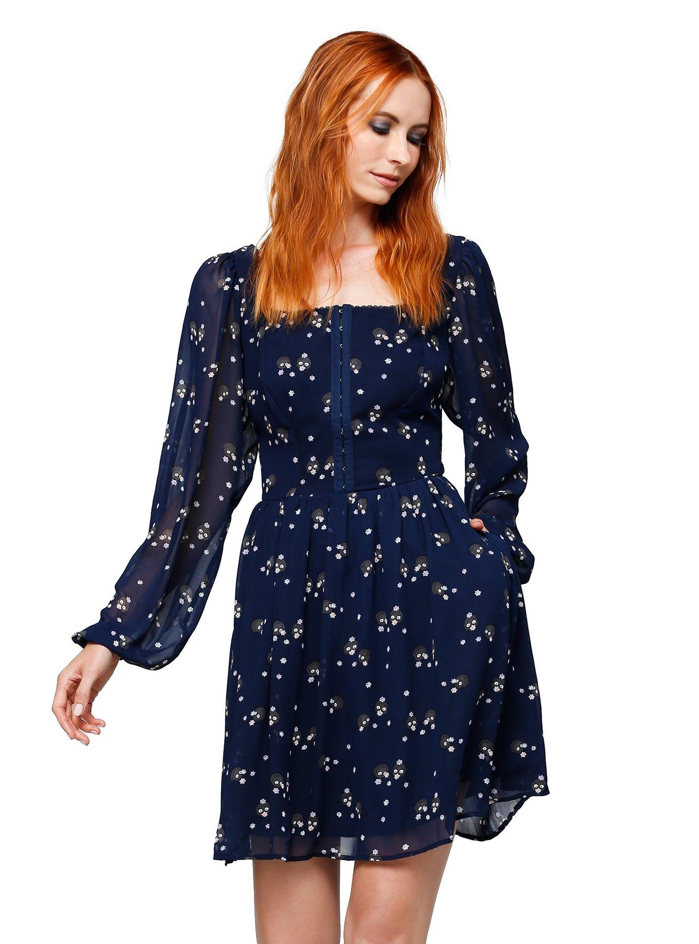 Bell sleeve smock clearance dress