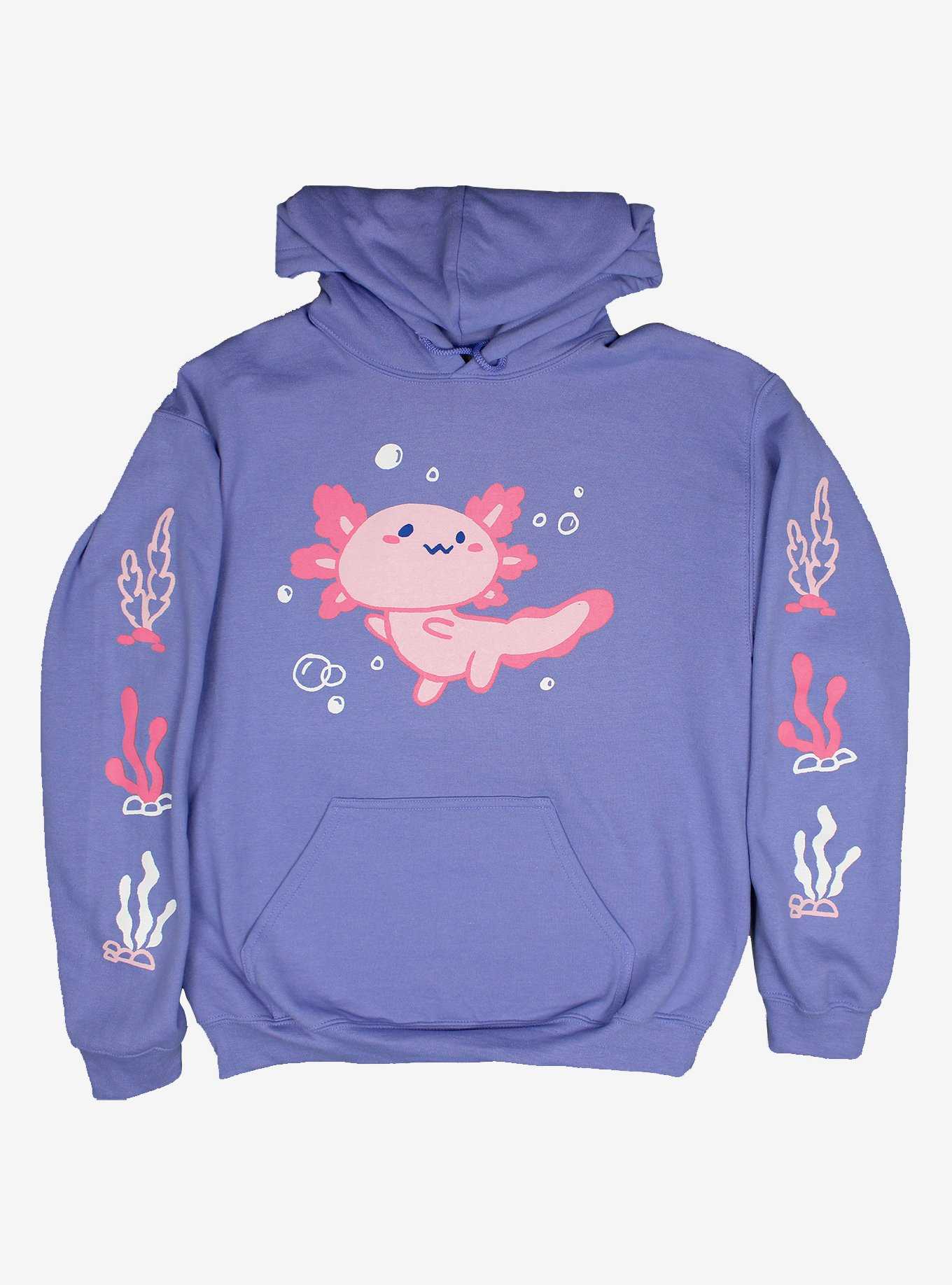 Axolotl Coral Hoodie, , hi-res