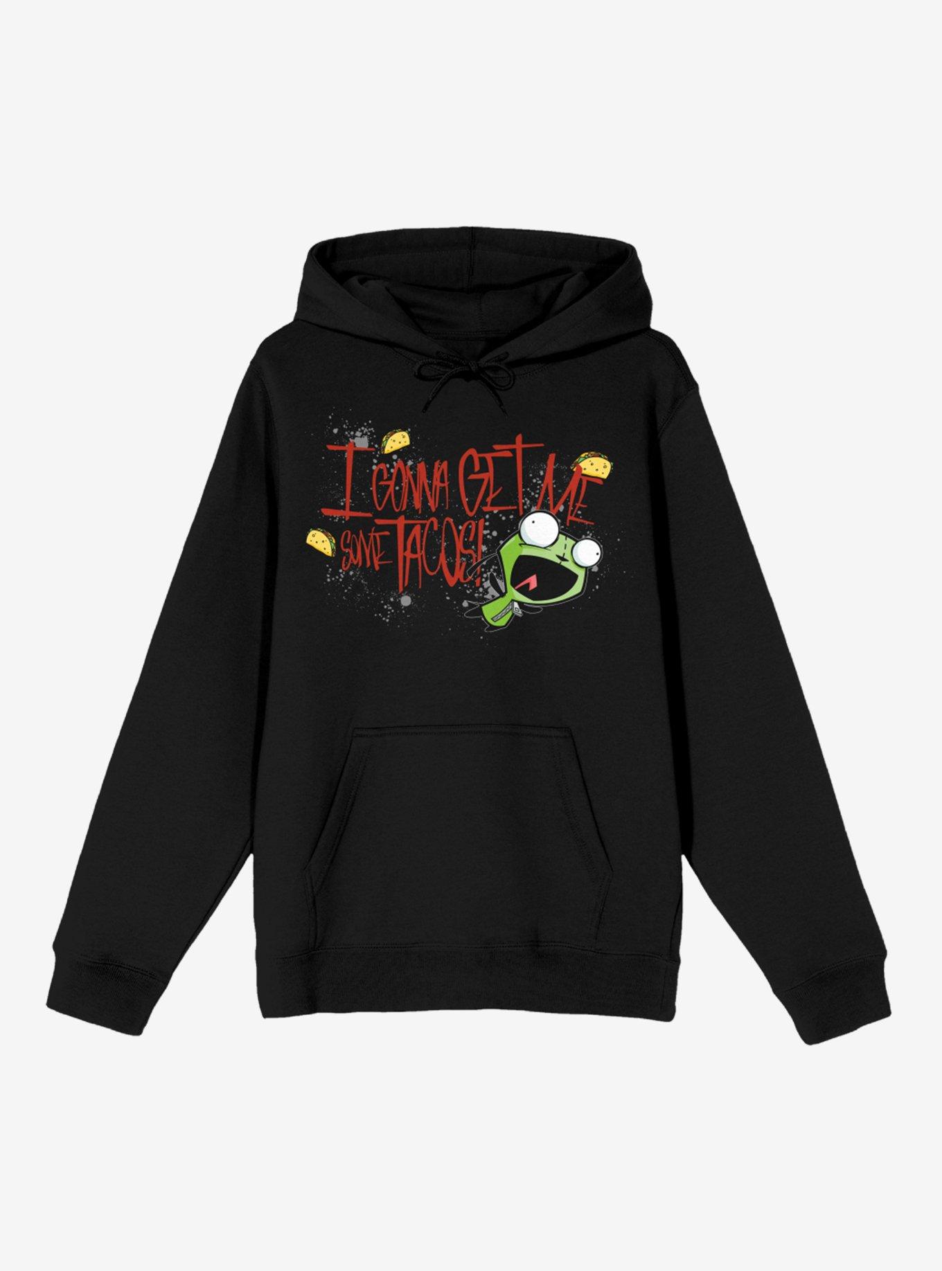 Invader Zim Gir and Zim Blue Zip-Up Hoodie | Official Apparel & Accessories | Dumbgood Xs