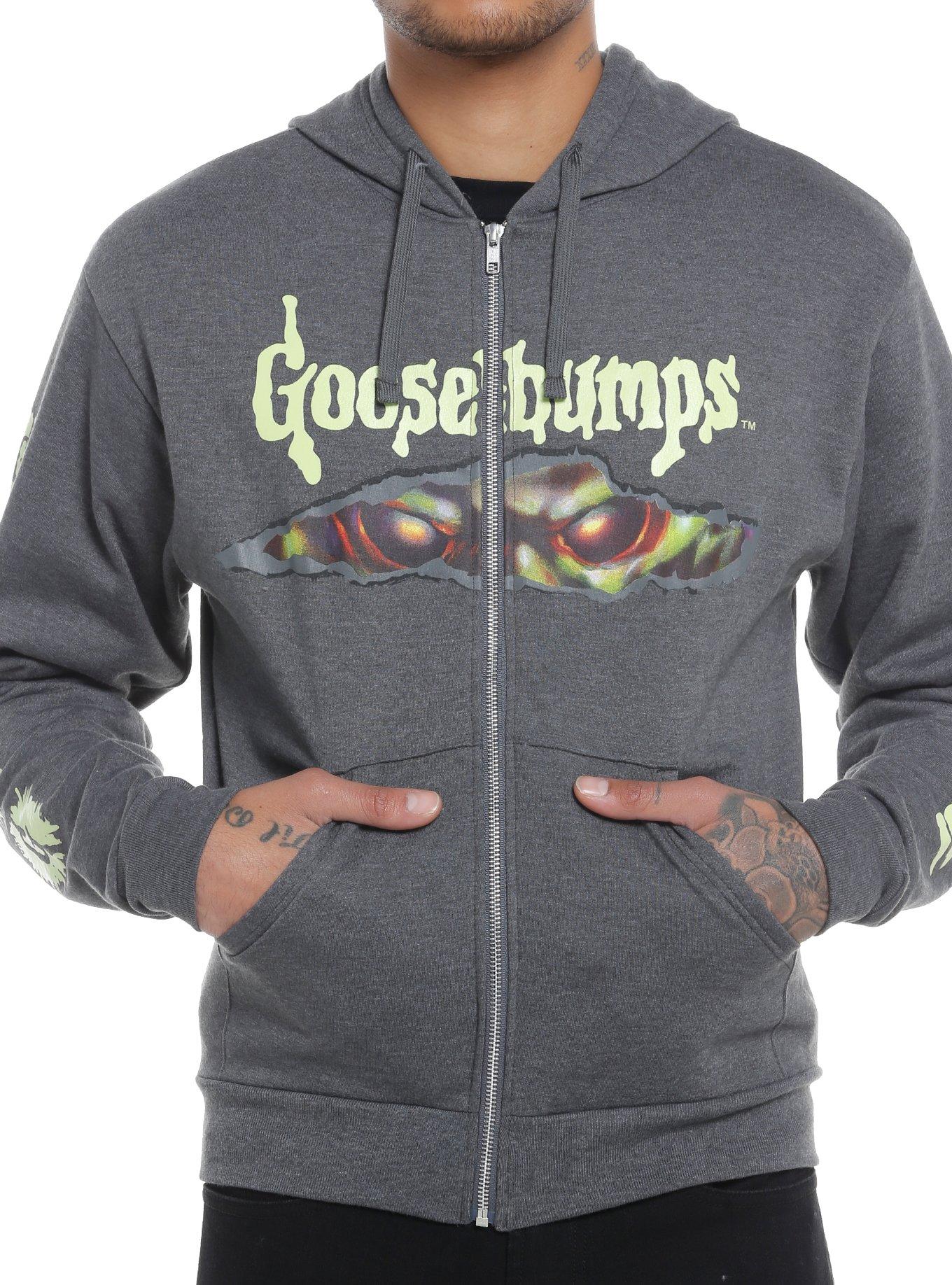 Goosebumps The Haunted Mask Hoodie, GREY, hi-res