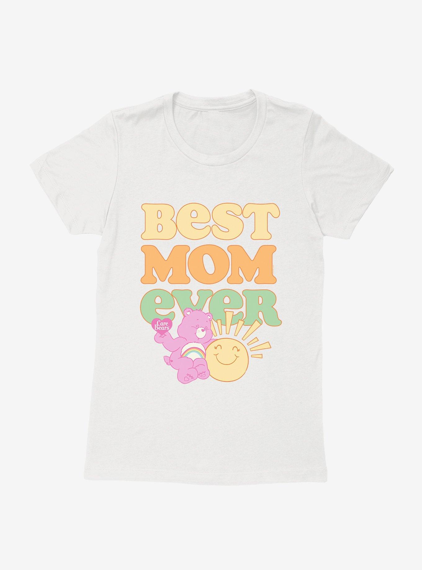Care Bears Best Mom Ever Cheer Bear Womens T-Shirt