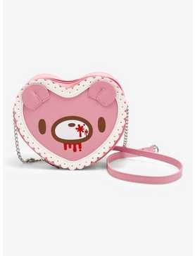 Gloomy Bear Heart Lace Crossbody Bag, , hi-res