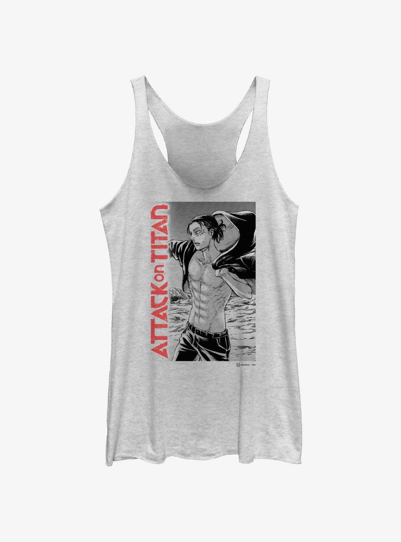 Attack on Titan Eren Yeager Manga Womens Tank Top, , hi-res