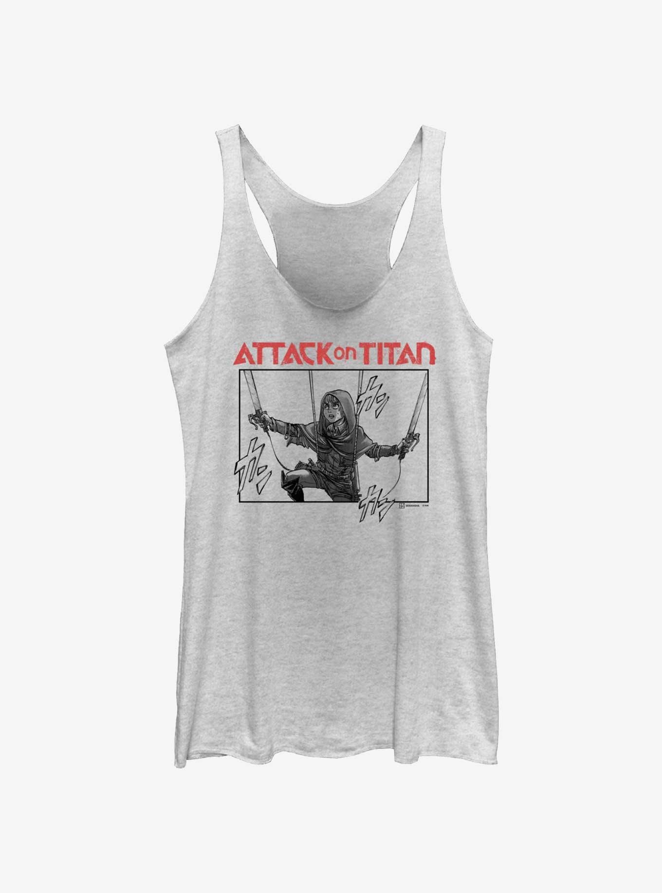 Attack on Titan Armin Struggling Manga Womens Tank Top, , hi-res