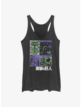Attack on Titan Armored Founding and Attack Titans Womens Tank Top, , hi-res