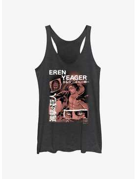 Attack on Titan Eren Yeager Collage Womens Tank Top, , hi-res