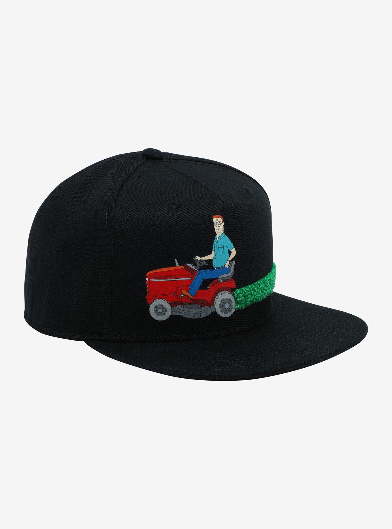 King Of The Hill Hank Hill Lawnmower Snapback Hat, , hi-res