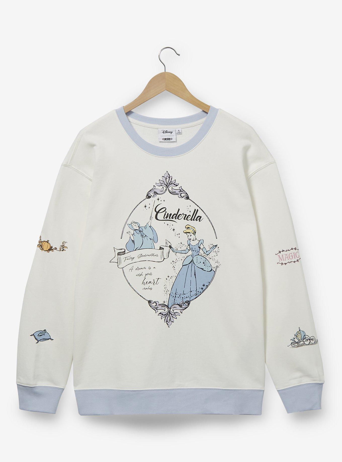 Samii Ryan Disney Cinderella Icons Sweatshirt, IVORY, hi-res view 1