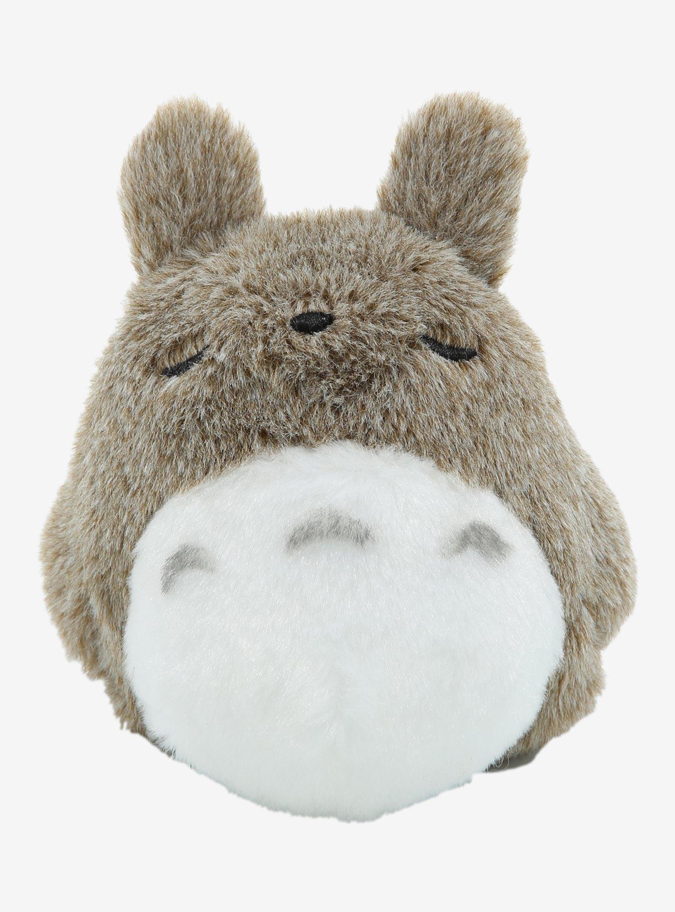 My Neighbor Small Totoro Fluffy Plush Keychain Studio Ghibli Japan