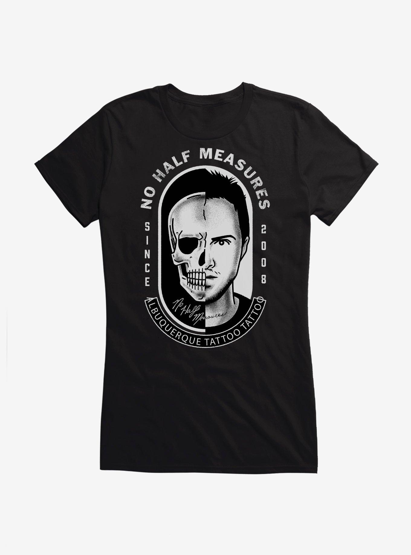 Breaking Bad No Half Measures Girls T-Shirt, BLACK, hi-res