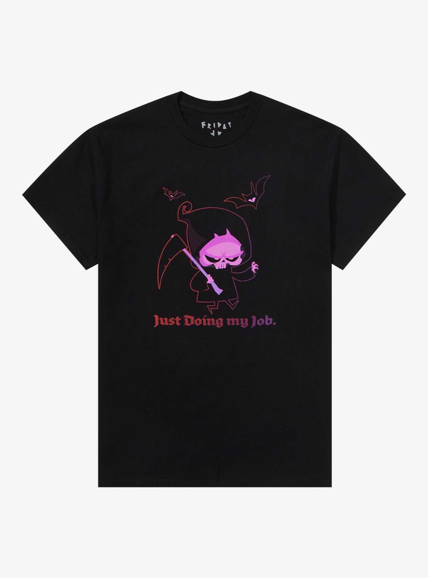 Grim Reaper Job T-Shirt By Friday Jr, , hi-res