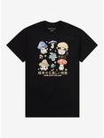 Super Happy Mushroom T-Shirt By Friday Jr, BLACK, hi-res