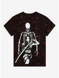 Zombie Makeout Club Katana Skeleton T-Shirt, MULTI, hi-res