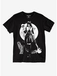 Grim Reaper Girl T-Shirt By Zombie Makeout Club, BLACK, hi-res