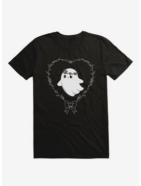 SpooksieBoo Cutesy Ghost Flower Crown T-Shirt, , hi-res