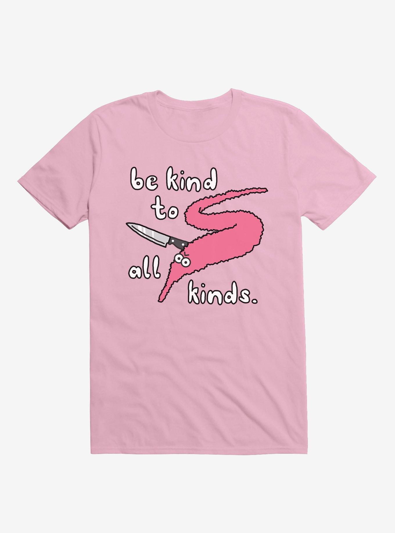 Squiggle Worms Be Kind To All Kinds T-Shirt