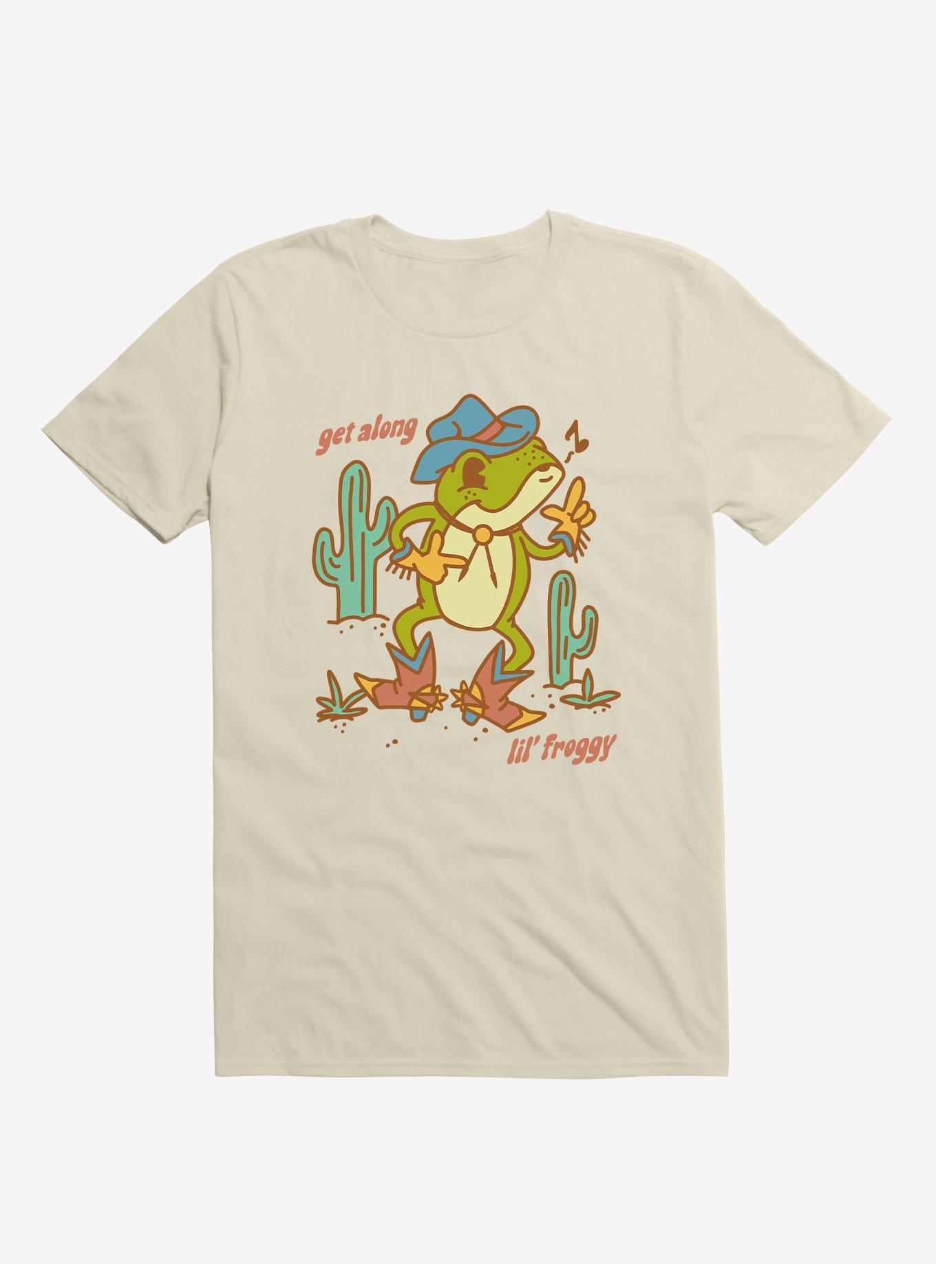 Froggy Cowboy T-Shirt, SAND, hi-res