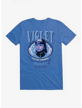 Willy Wonka And The Chocolate Factory Violet You're Turning Violet T-Shirt, , hi-res