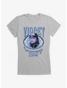 Willy Wonka And The Chocolate Factory Violet You're Turning Violet Girls T-Shirt, , hi-res