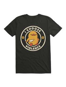I Choose Violence Duck T-Shirt, , hi-res