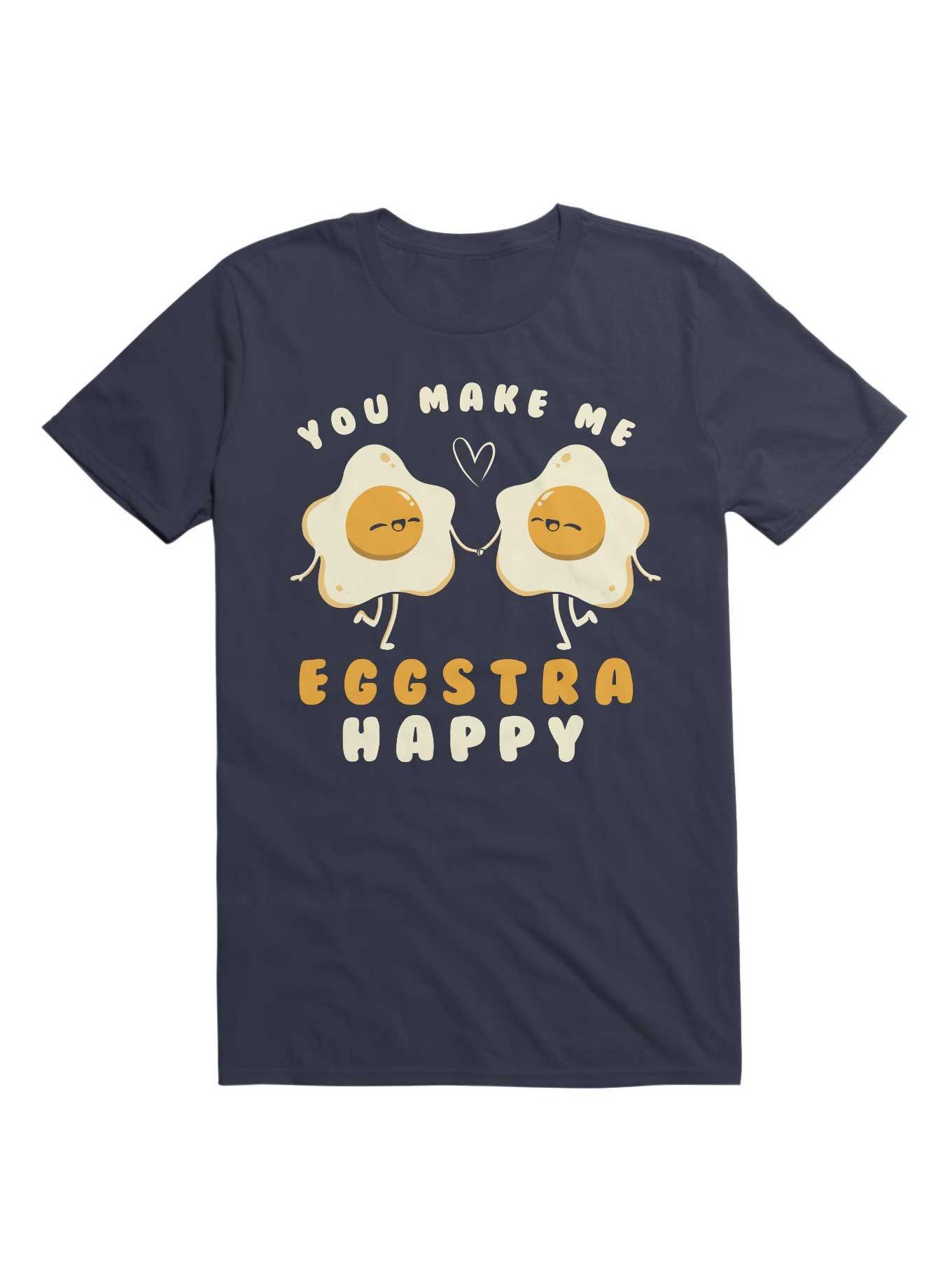 You Make Me Eggstra Happy T-Shirt, , hi-res